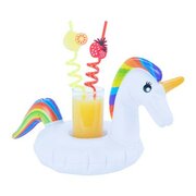 opblaas unicorn drank bekerhouder
