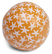 Oranje strandbal zeesterren (51cm)