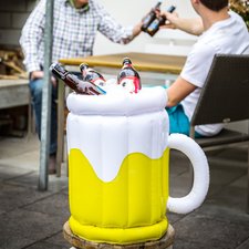 Opblaasbaar bierglas drankkoeler