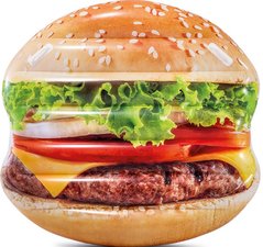 Opblaasbare hamburger luchtbed