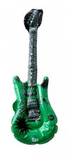 Opblaasbare gitaar groen