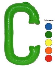 Opblaasletter C groen