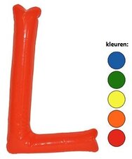 Opblaasletter L groen