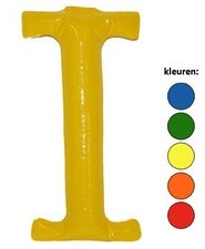 Opblaasletter i rood