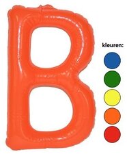Opblaasletter B geel
