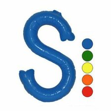 Opblaasletter S rood