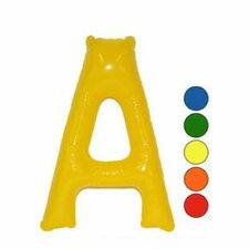 Opblaasletter A geel