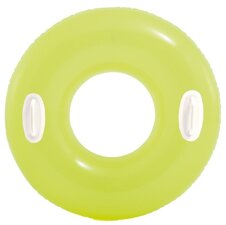 Zwemband met handvaten fluor geel (76cm)