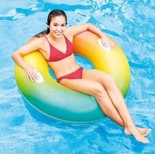 Zwemband Rainbow tube 122cm