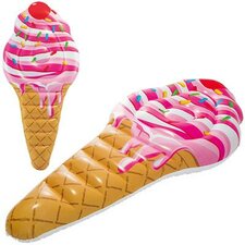 Luchtbed softijs roze