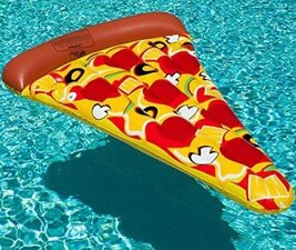 Pizza luchtbed 171x99 cm