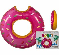Zwemband donut roze (119cm)