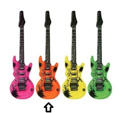 Opblaasbare gitaar oranje 95cm